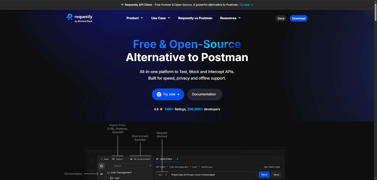 Top 10 Postman API Alternatives to Try in 2026