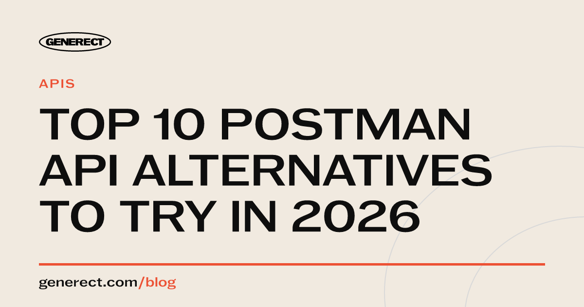 Top 10 Postman API Alternatives to Try in 2026
