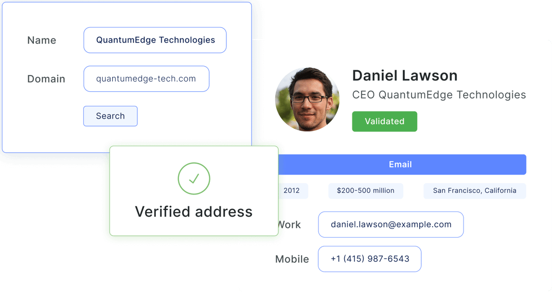 Lead enrichment - AI Corporate Email Finder