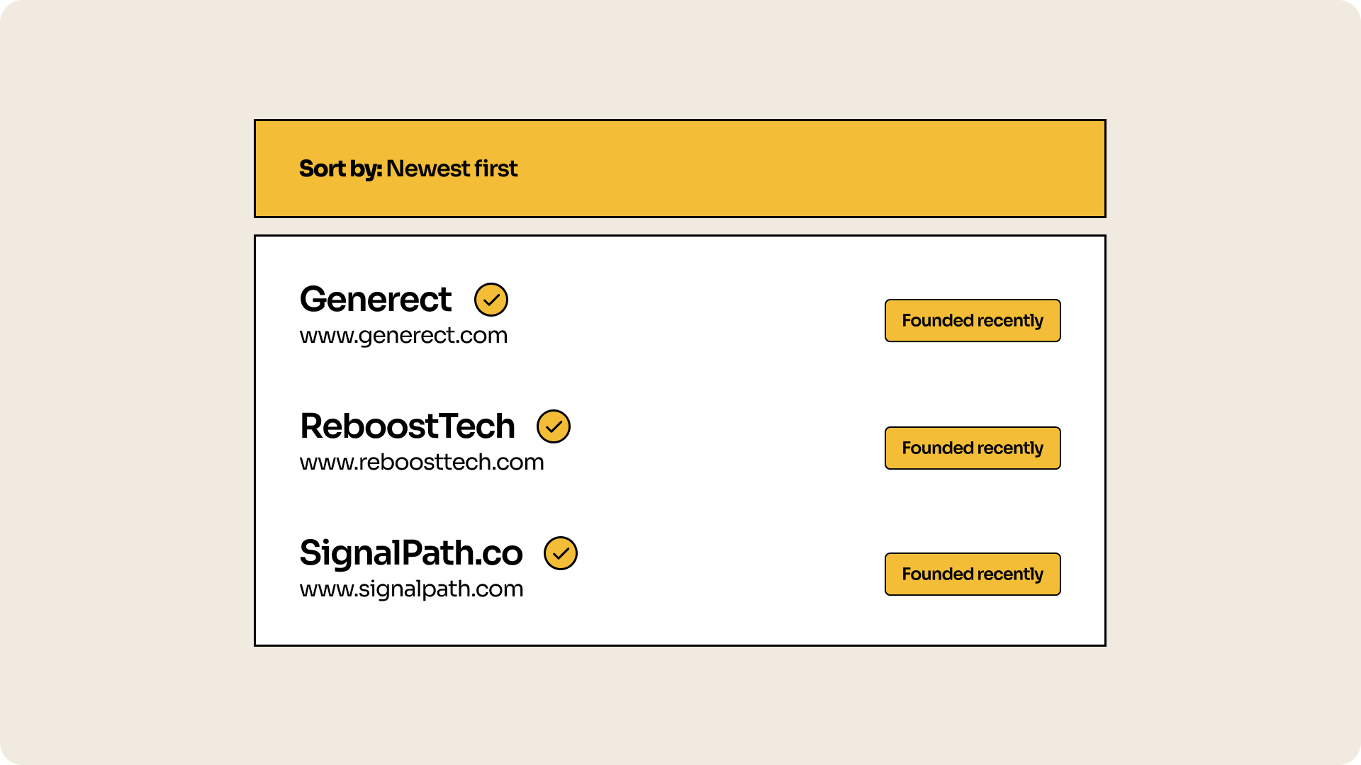 Find new startups Picture