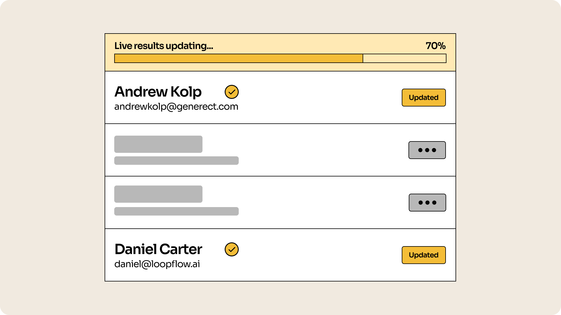 Search live data Picture