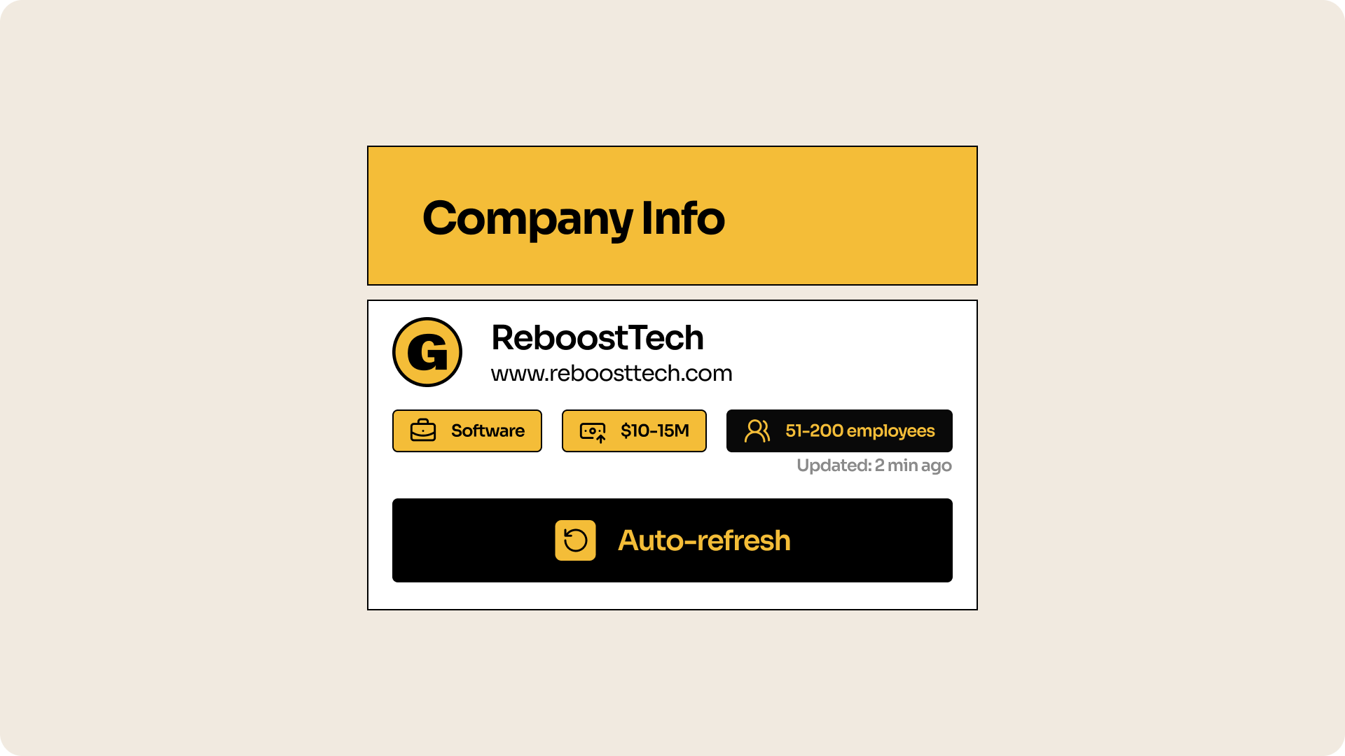 Update CRM in real time Picture